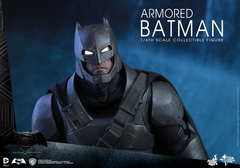 Illustration for article titled Hot Toys' Next Batman v Superman Collectable Is Armored and Awesome